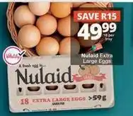 Checkers Nulaid - extra large eggs offer
