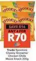 Checkers Spookies cheesy screams/chicken chills maize snack offer