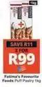 Checkers Puff pastry offer
