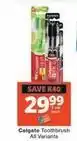 Checkers Colgate - toothbrush offer