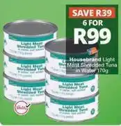 Checkers Light meat shredded tuna offer