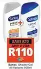Checkers Sanex - shower gel offer