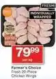 Checkers Farmer's choice - fresh 20-piece chicken wings offer