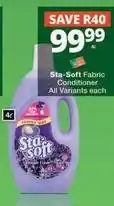 Checkers Sta-soft - fabric conditioner offer