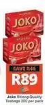 Checkers Joko - strong quality teabags offer