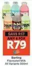 Checkers Darling - flavoured milk offer