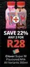 Checkers Clover - flavoured milk offer