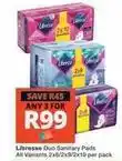 Checkers Libresse - duo sanitary pads offer