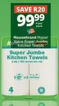 Checkers Jumbo - super kitchen towels offer