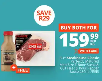 Steakhouse Classic Man-size T-Bone Steak