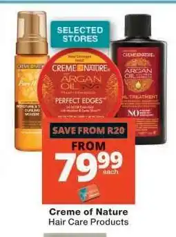 Checkers Creme of Nature Hair Care Products offer