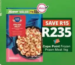 Checkers Cape Point Frozen Prawn Meat 1kg offer