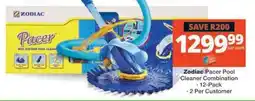 Checkers Zodiac Pacer Pool Cleaner Combination offer