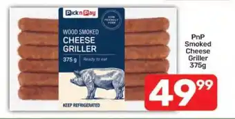 Pick n Pay PnP Smoked Cheese Griller 375g offer