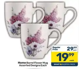 Pick n Pay Home Barrel Flower Mug Assorted Designs Each offer