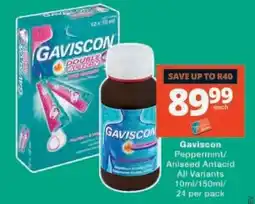 Checkers Gaviscon offer
