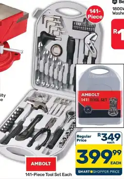 Pick n Pay Hypermarket AMBOLT 141-Piece Tool Set offer