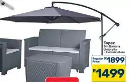 Pick n Pay Hypermarket Topaz 3m Banana Umbrella offer