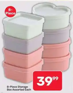 Pick n Pay Hypermarket 8-Piece Storage Box Assorted Each offer