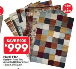 Pick n Pay Hypermarket Multi-Flor Fashion Area Rug offer