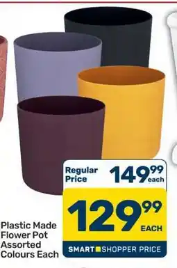 Pick n Pay Hypermarket Plastic Made Flower Pot offer