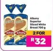 Game Albany Superior Sliced White Bread 700 g offer