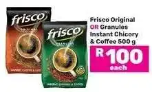 Game Frisco Original OR Granules Instant Chicory & Coffee 500 g offer