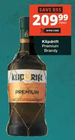 Checkers Liquor Shop Klipdrift Premium Brandy offer