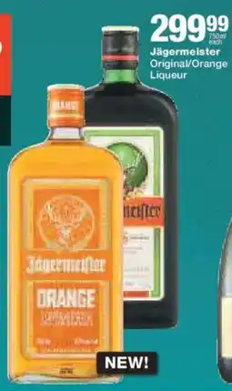 Checkers Liquor Shop Jägermeister Original/Orange Liqueur offer
