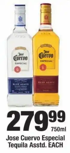 OK Liquor Jose Cuervo Especial Tequila Assorted offer