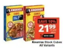 Checkers Knorrrox Stock Cubes offer