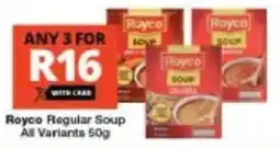 Checkers Royco Regular Soup offer