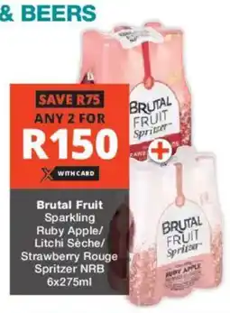 Checkers Liquor Shop Brutal Fruit Spritzer offer