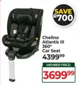 Baby City Chelino Atlantis III 360° Car Seat offer
