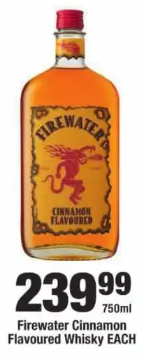 OK Liquor Firewater Cinnamon Flavoured Whisky offer