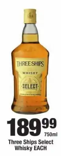 OK Liquor Three Ships Select Whisky offer