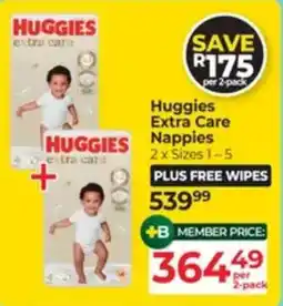 Baby City Huggies Extra Care Nappies offer
