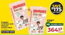Baby City Huggies Gold Skin Soft Nappies offer