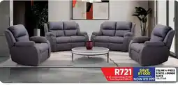 Furnmart CELINE 4-PIECE STATIC LOUNGE SUITE offer