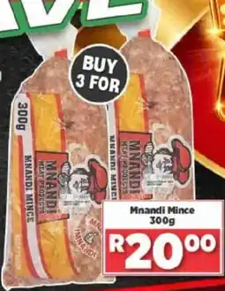 Big Save Mnandi Mince offer