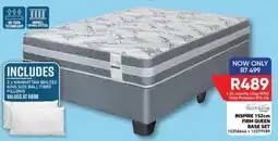 Furnmart Sound Asleep Inspire 152cm Firm Queen Base Set offer