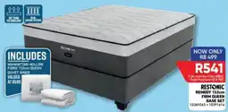 Furnmart RESTONIC REMEDY 152cm FIRM QUEEN BASE SET offer