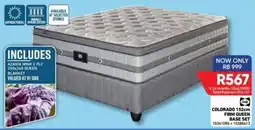 Furnmart Colorado 152cm Firm Queen Base Set offer