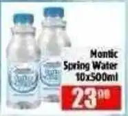 Devland Cash And Carry Montic Spring Water offer