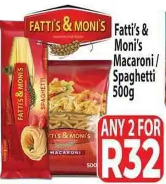 Supa Store Fatti's & Moni's Macaroni / Spaghetti offer