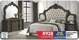 Furnmart CATHY 5-PIECE BEDROOM SUITE offer
