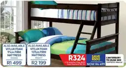 Furnmart CANTERBURY TRI BUNK BED offer