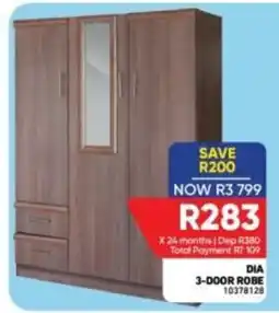Furnmart DIA 3-DOOR ROBE offer
