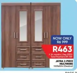 Furnmart Jayda multirobe offer