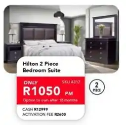 Astra Furnishers Hilton 2 Piece Bedroom Suite offer